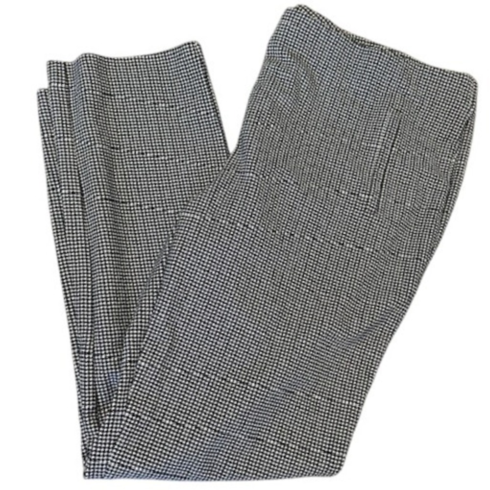 Jules & Leopold Women's Black White Stretch Legging Pants XL 36"